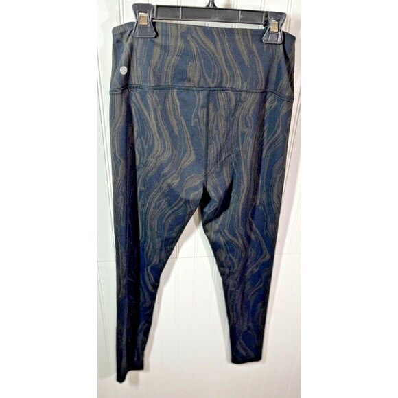 Zella Capri Black/Brown Size M Athletic Leggings Women’s - Picture 5 of 5